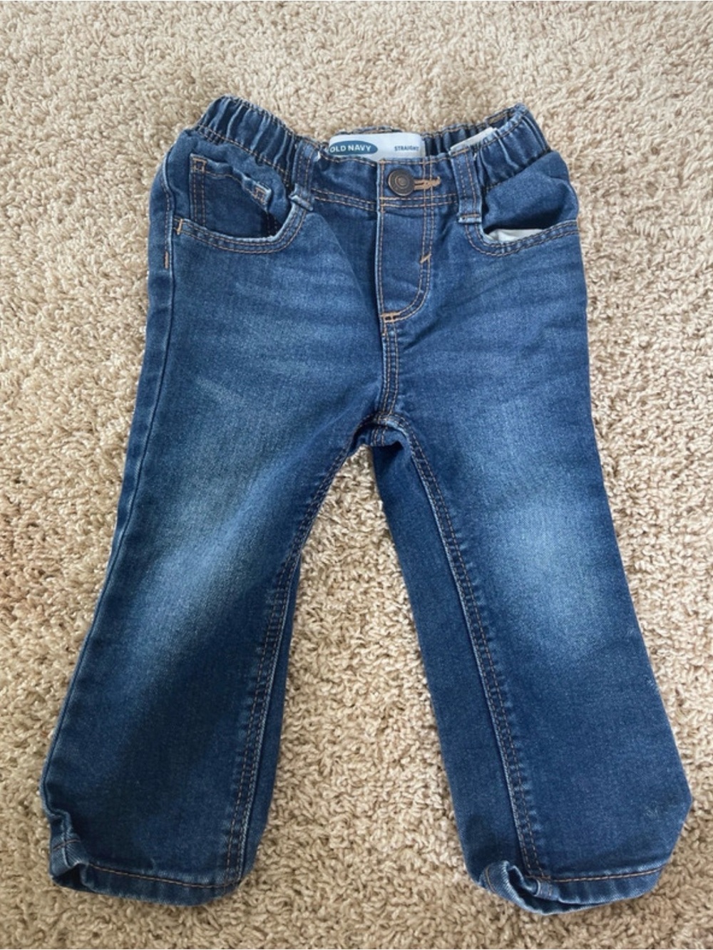 Old Navy Dark Blue Stretch Denim Jeans for Kids